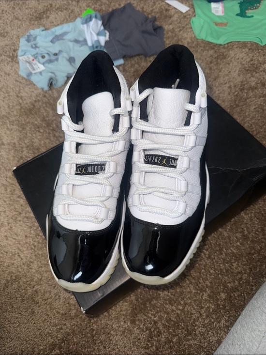 Nike Other - Nike White and Black Low-Top Patent Leather Sneakers